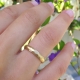 טבעת נישואין מלוטשת